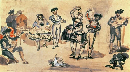 Bailarines españoles